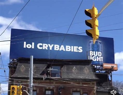 lol crybabies billboard|Bud Light crybabies billboard is fake 